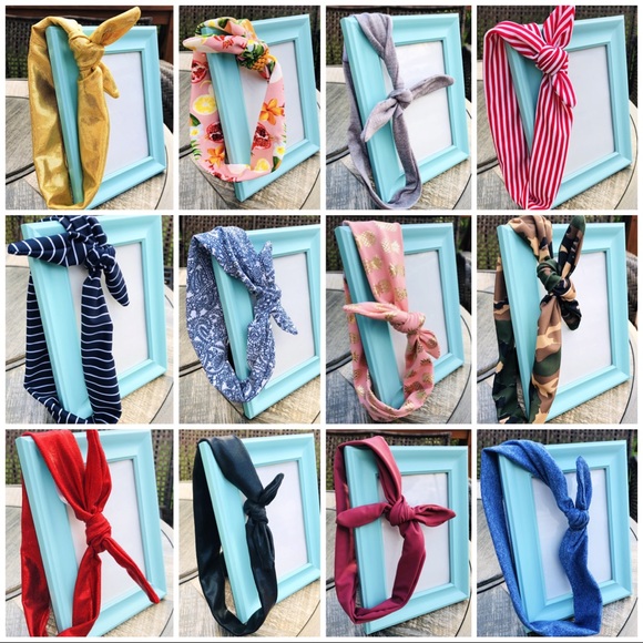 Tie-Up Headband (Printed) - Picture 3 of 3